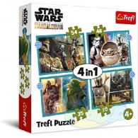 Trefl 34397 Puzzle 4In1 Star Wars The Mardalorian thumbnav 1