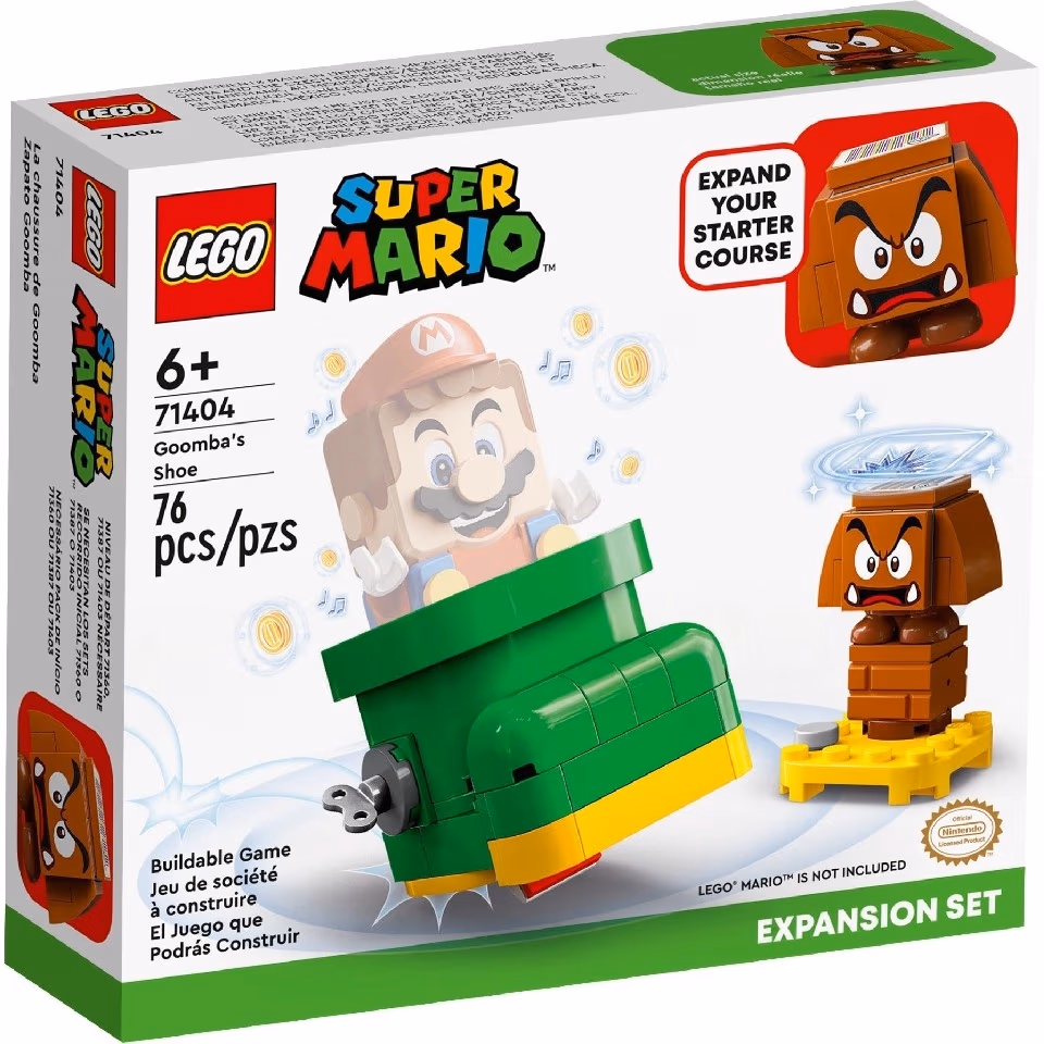Lego Super Mario 71404 Goomba'S Shoe Expansion Set