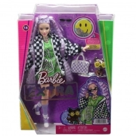 Mattel HHN10 Barbie seria Extra - Jacheta Race