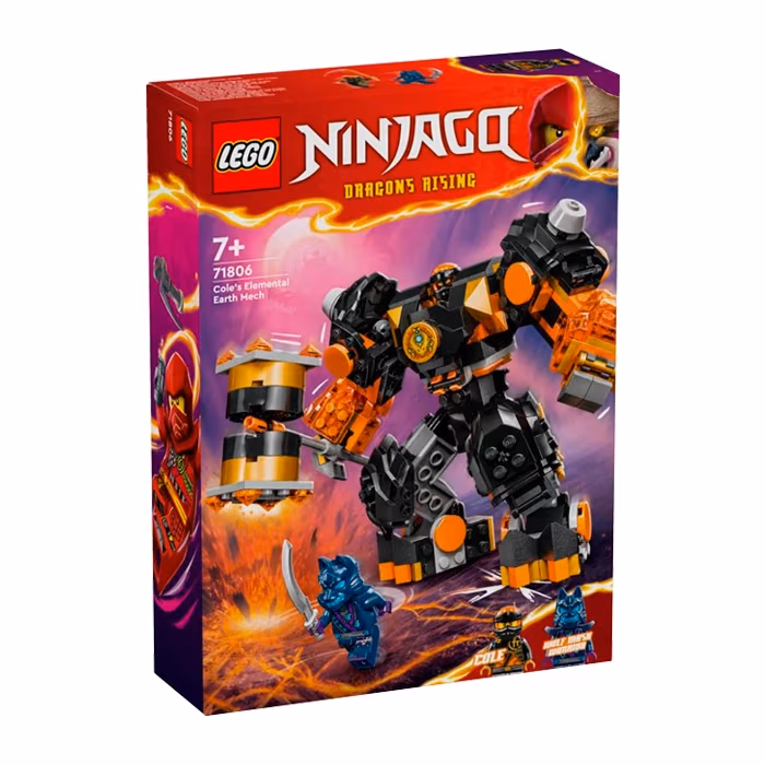 Lego Ninjago Cole Elemental Earth Mech 71806