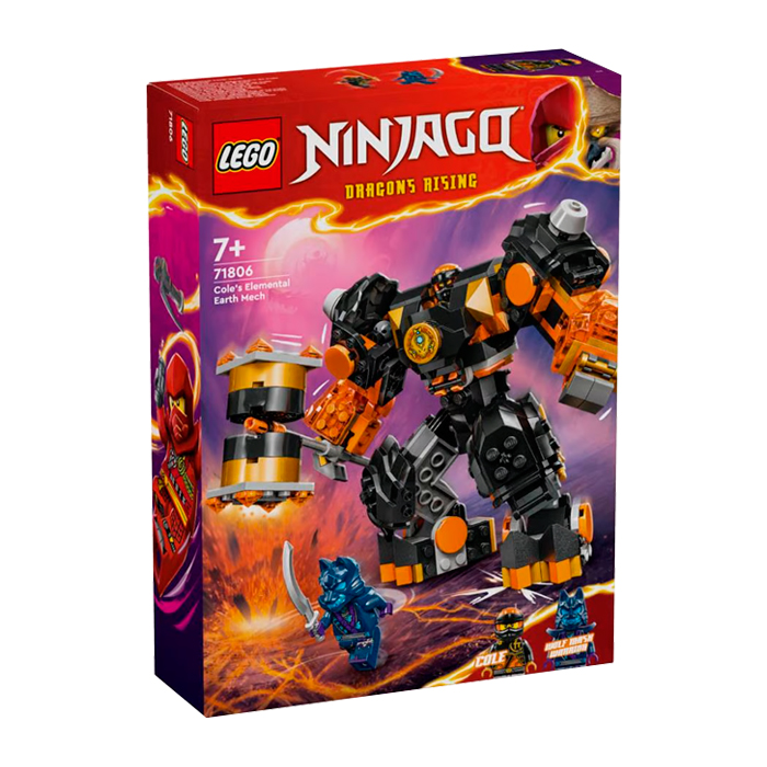 Lego Ninjago Cole Elemental Earth Mech 71806 photo 1 Lego Ninjago Cole Elemental Earth Mech 71806 photo 1