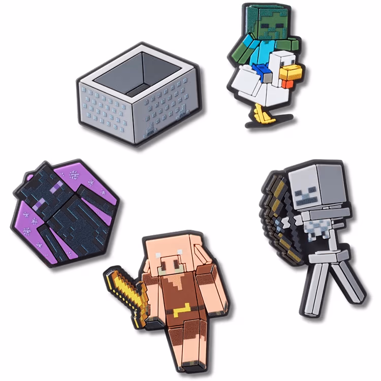 Джибитсы Crocs Minecraft 