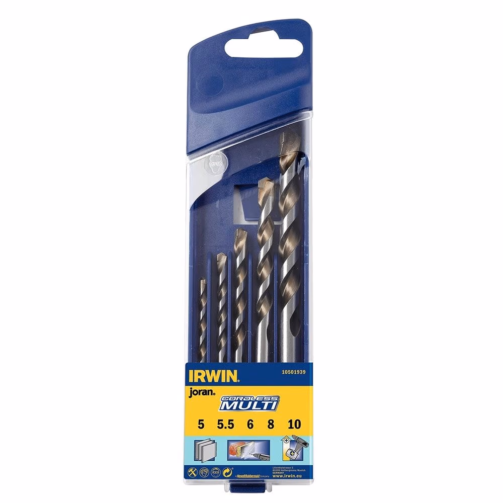 Набор сверл Irwin  Set 5/5.5/6/8/10MM, 10501939