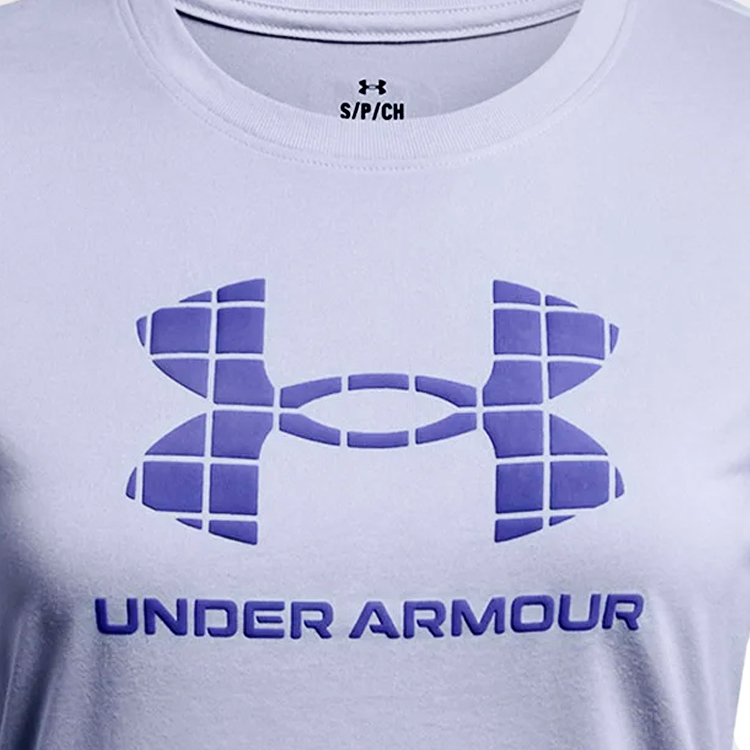 Футболка Under Armour UA Tech BL HD SS / Женский / M / Сиреневый photo 5