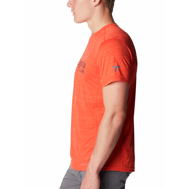 Футболка мужская Columbia M Titan Pass Graphic Tee S Оранжевый photo 4