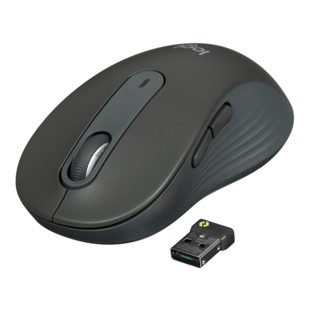 Беспроводная мышь Logitech Signature M650 L LEFT (910-006239) Графит / Оптическая / Графит photo 6