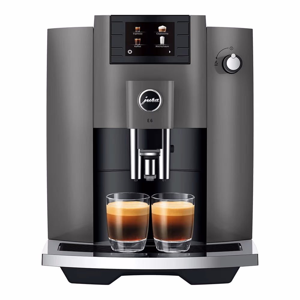 Кофемашина JURA E6 Dark Inox 15439 