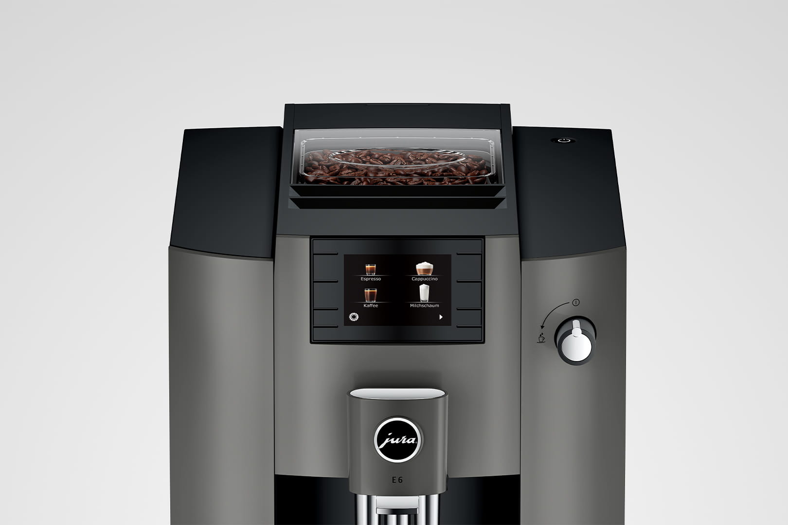 Aparat de cafea Espresso JURA E6 Dark Inox 15439 / 15 bar / Espresso photo 3