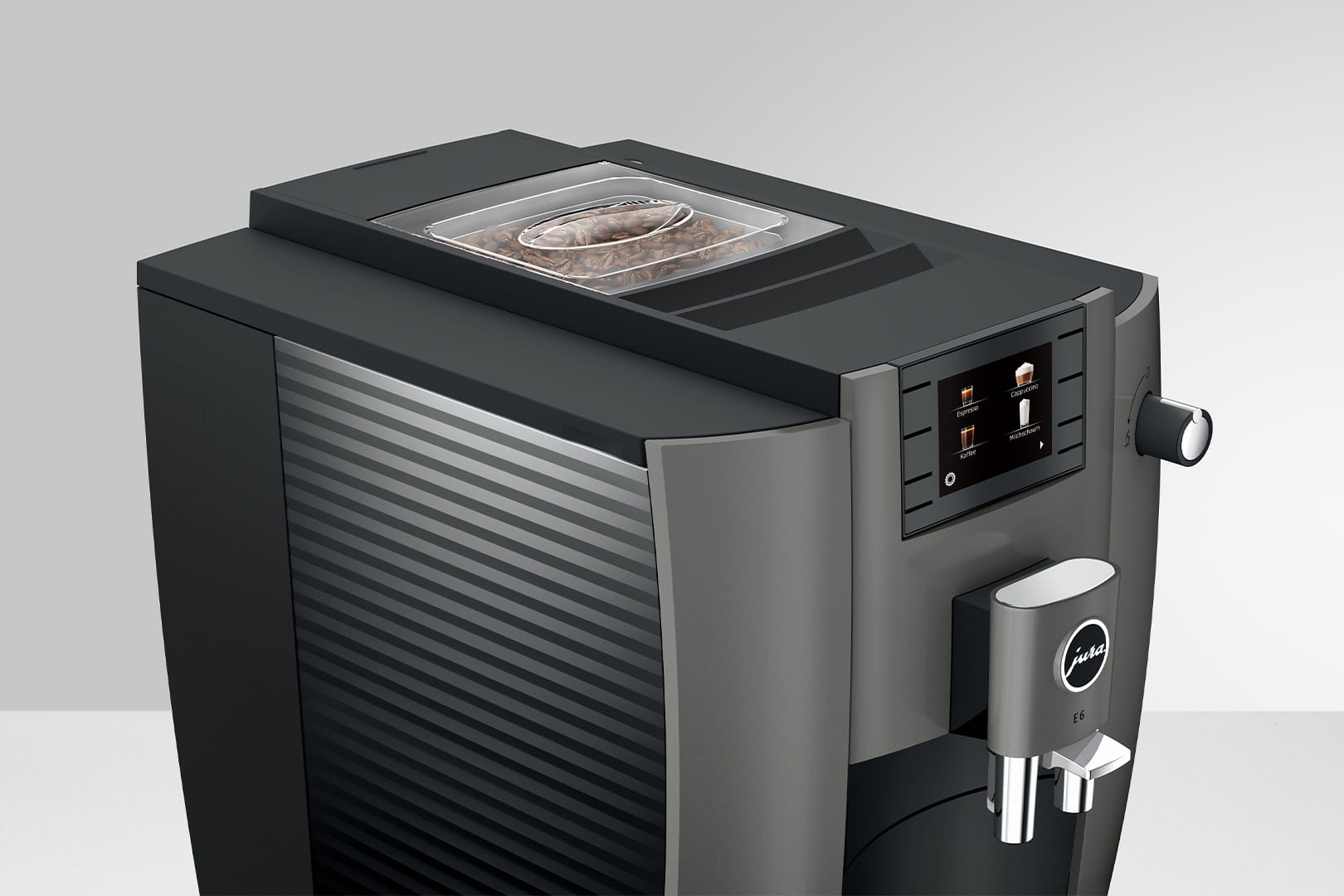 Aparat de cafea Espresso JURA E6 Dark Inox 15439 / 15 bar / Espresso photo 6