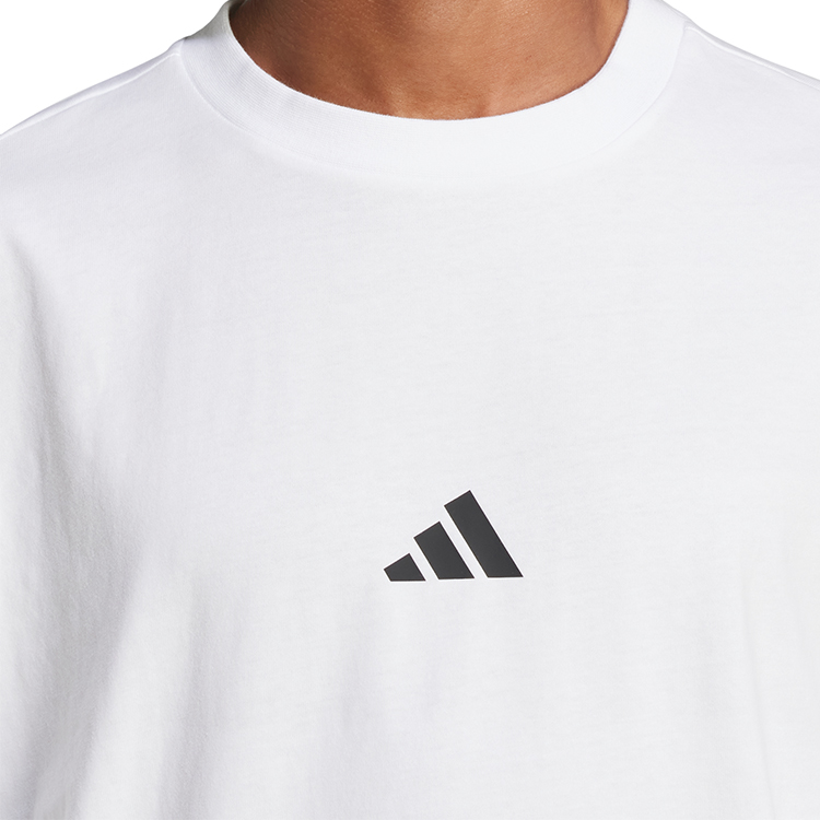 Футболка мужская Adidas M FI SL T S Белый photo 4