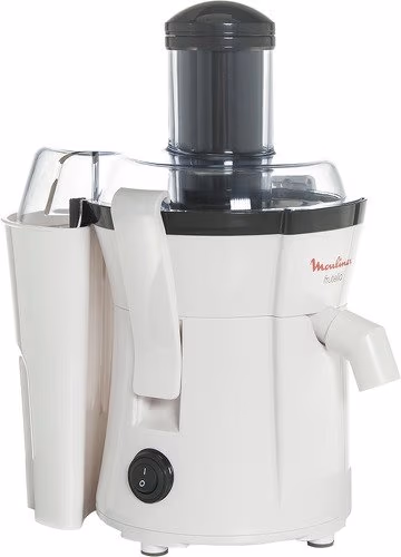 Storcator centrifugal Moulinex JU3508B39, 0.5 l, 400 W, 1 trepte viteza, Alb 