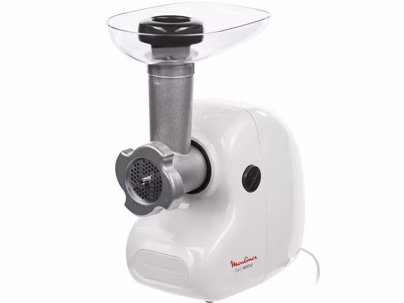 Tocator de carne Moulinex ME209139, 1.7 kg/min, 500  W, Alb 