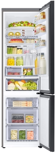 Холодильник с нижней морозильной камерой Samsung RB38A6B6239, 385 л, 203 см, A++, Бежевый