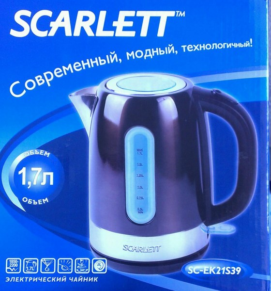 Fierbator de apa electric Scarlett SCEK21S39 photo 5