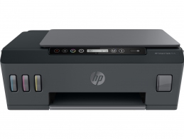MFD CISS HP Smart Tank 515 Wireless, Black/Gray, A4, up to 11ppm/5ppm black/color, up to 4800x1200 dpi, 1200x1200 dpi, Up to 800 p/m, 800Mhz, 256 Mb, 7 segment LCD, Hi-Speed USB 2.0, Wi-Fi, Bluetooth LE, (3*GT53XL Black 135ml, 1*GT52 C/M/Y) thumbnav 1