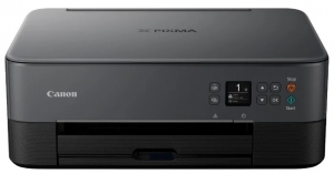 MFD Canon Pixma TS5340 Black, Colour Print/Scan/Copier/Duplex, Wi-Fi+Cloud Link, A4, ESAT 13/6.8 ipm, Print 4800x1200dpi_2pl,Scan 1200x2400dpi, 64-300г/м2,Paper Input: 100sheets,USB 2.0, Display LCD 7.5cm,5-ink tanks PG-460/461XL BK,PGBK,C,M,Y thumbnav 1