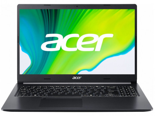ACER Aspire A515-45 Charcoal Black (NX.A83EU.001) 15.6" FHD IPS (AMD Ryzen 3 5300U 4xCore 2.6-3.8GHz, 8GB (4GB onboard+4GB) DDR4 RAM, 256GB PCIe NVMe SSD+HDD Kit, AMD Radeon Graphics, WiFi6-AX/BT5, 3 cell, 720P Webcam, FPS, RUS, Backlit, No OS, 1.76 kg) photo 1
