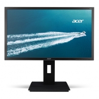 24.0" ACER LED B246HL Black (5ms, 100M:1, 250cd, 1920x1080, 170°/160°, VGA, DVI, Audio Line-out, Speakers 2 x 2W, Height Adjustment, Pivot, VESA) [UM.FB6EE.071] thumbnav 1