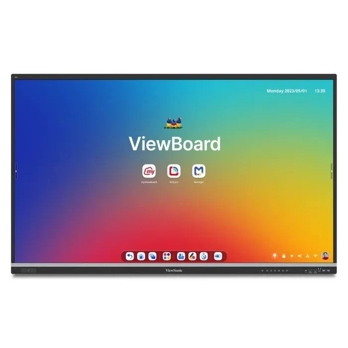 75” Интерактивный дисплей ViewSonic IFP7551 / 4K / 16G RAM / 128GB Storage / Black