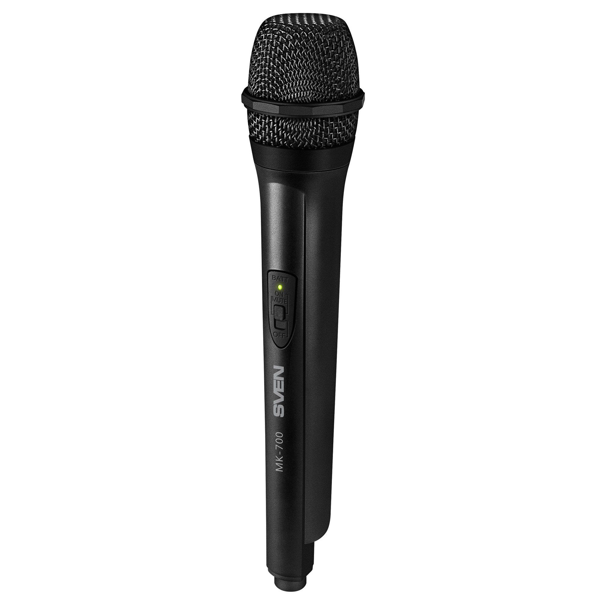 Microfon pentru karaoke SVEN MK-700 / Wireless / Black photo 1 Microfon pentru karaoke SVEN MK-700 / Wireless / Black photo 1