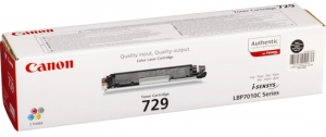 Laser Cartridge Canon 729 B (4370B002), black (1200 pages) for LBP-7010C/7018C thumbnav 1