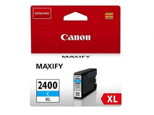 Ink Cartridge Canon PGI-2400XL C, cyan, 19,3ml for MAXIFY iB4040,4140 & MB5040,5340,5140,5440 photo 1 Ink Cartridge Canon PGI-2400XL C, cyan, 19,3ml for MAXIFY iB4040,4140 & MB5040,5340,5140,5440 photo 1