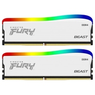 Оперативная память Kingston FURY® Beast DDR4 White RGB Special Edition 3600 МТ/с 16ГБ (Kit of 2*8GB) thumbnav 1