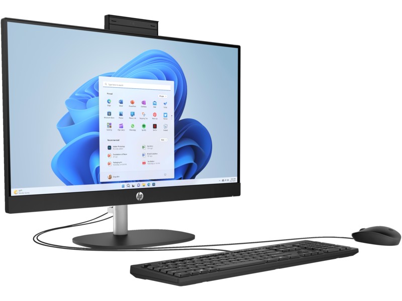 Моноблок 23.8” HP 24-cr1007ci / Intel Core Ultra 5 125U / 16GB / 512GB SSD / Jet Black photo 2