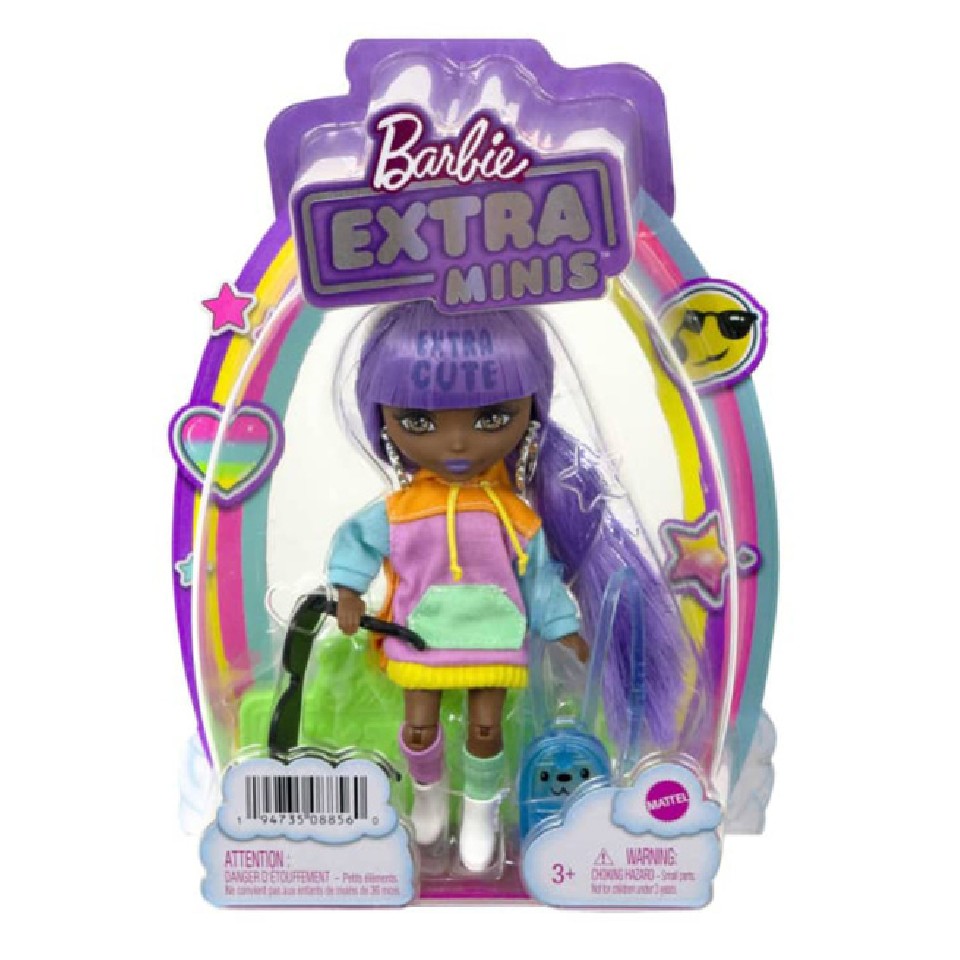 Mattel HJK66 Кукла Extra Minis "Лавандовая леди" photo 1