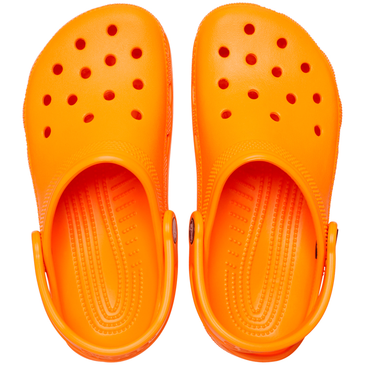 Slapi Crocs Classic Clog K / cm / Portocaliu photo 3