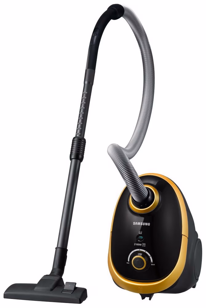 Aspirator cu sac Samsung VC-C5480V3B, 2100 W, 83 dB, Negru cu auriu 