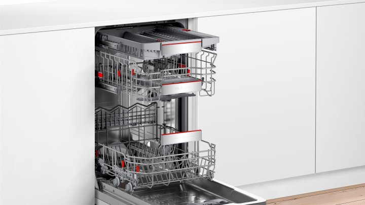 Mas. de spalat vase incorporabila Bosch SPV6ZMX23E Inox /9 Seturi /Ingusta photo 3