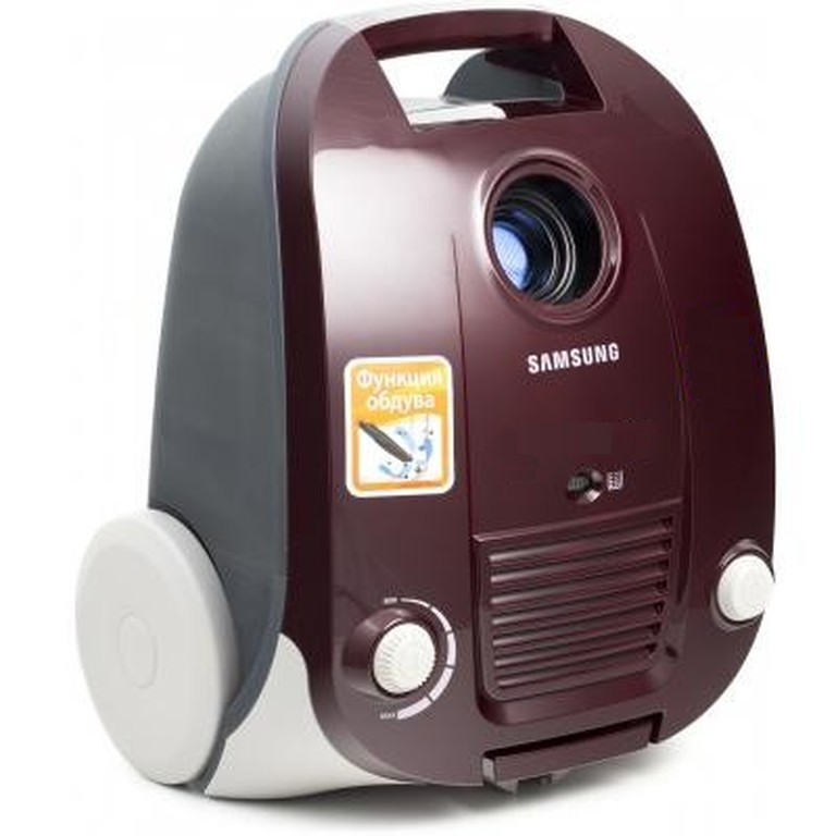 Aspirator cu sac Samsung VCC41E1V3E / 1500W / Bordo photo 4