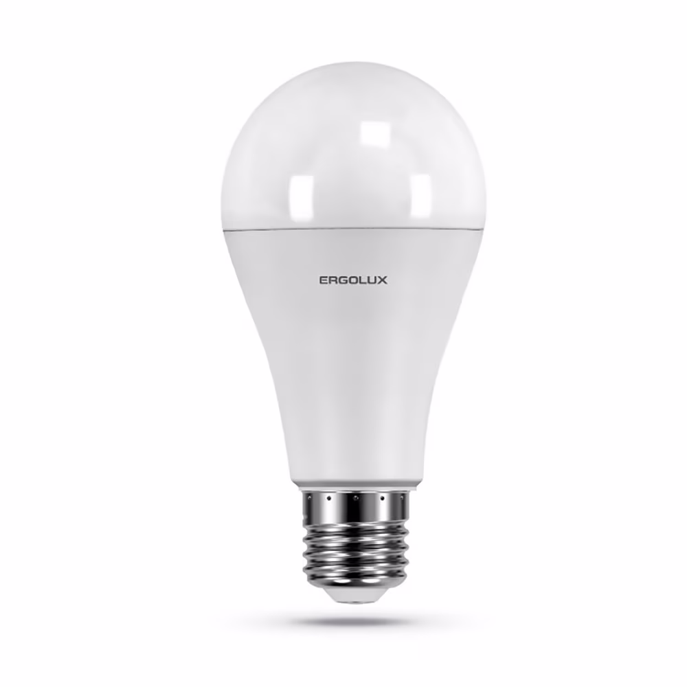 Лампа  энергосберегающая Ergolux A65 20W E27 3K 