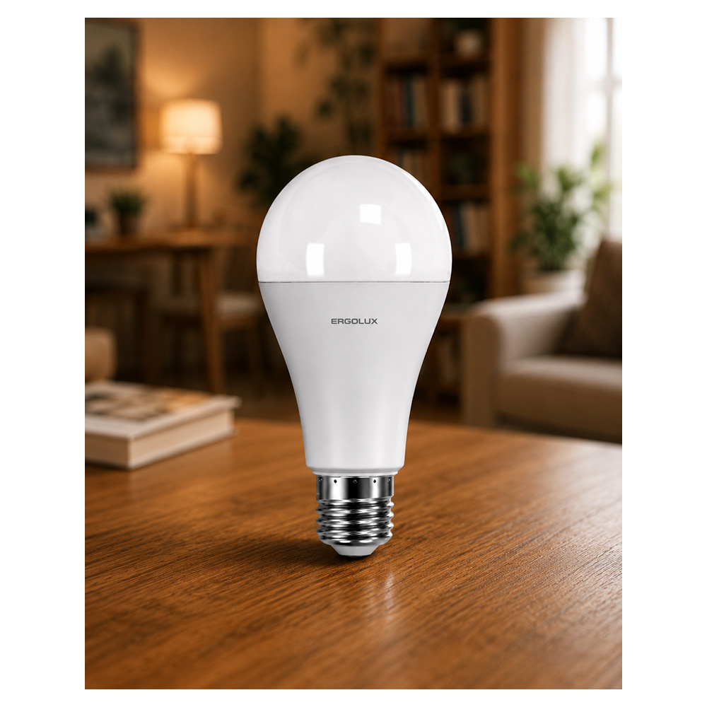 Bec econom Ergolux A65 20W E27 3K photo 7
