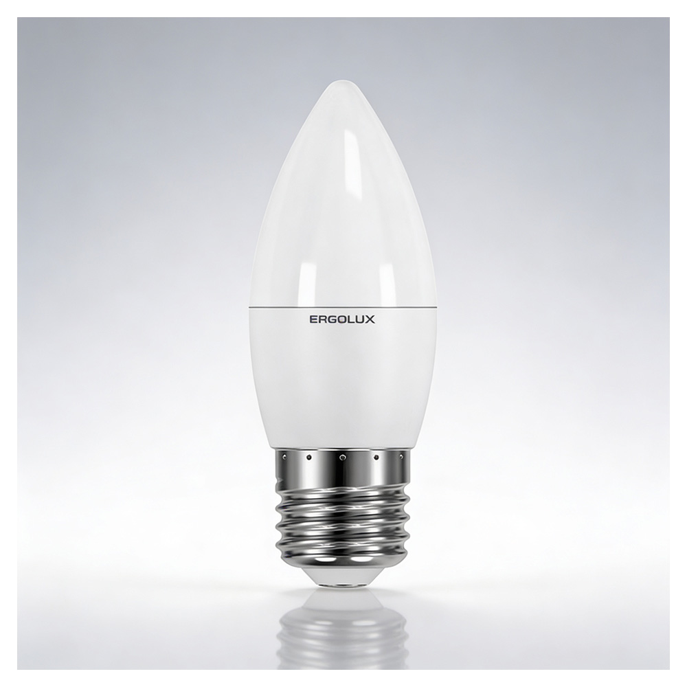Bec econom Ergolux C35 7W E27 3K photo 5
