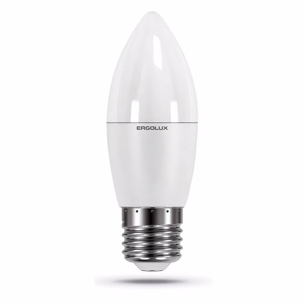 Светодиодная лампа Ergolux LED С35 9W E27 3000K 13170 