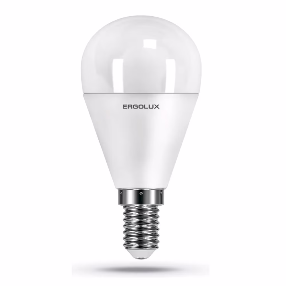Светодиодная лампа Ergolux LED G45 9W E14 3000K 13173 