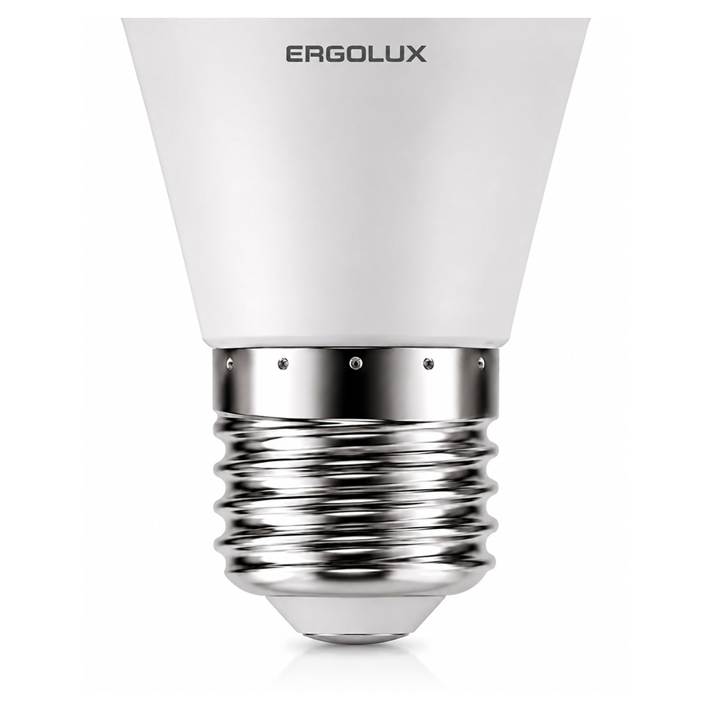 Лампа  энергосберегающая Ergolux G45 9W E27 3K photo 2