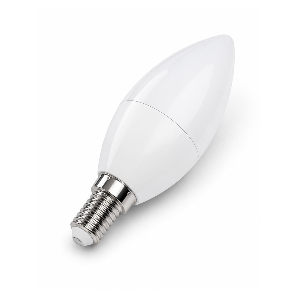 Bec LED Ergolux LED C35 7W E14 3000K photo 3