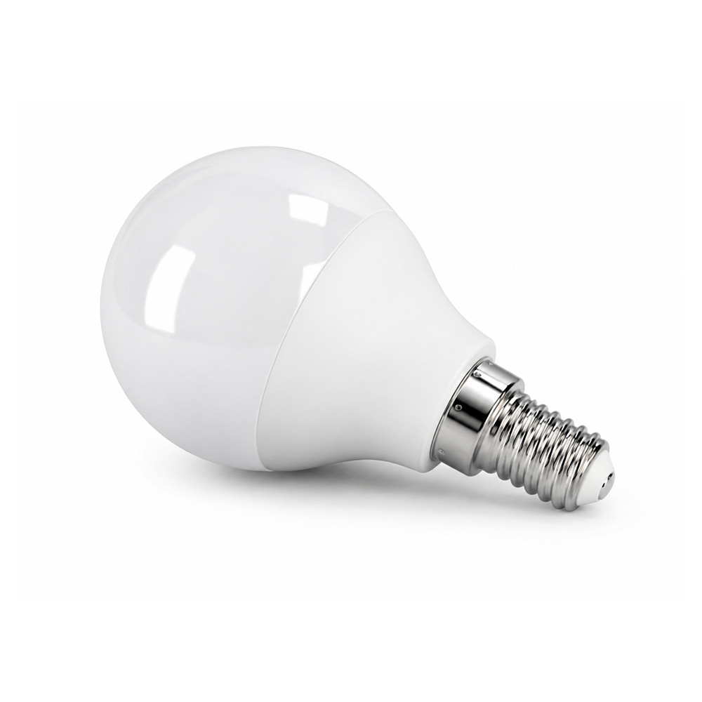Bec LED Ergolux LED G45 7W E14 3000K photo 2