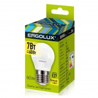 Bec LED Ergolux LED G45 7W E27 3000K thumbnav 4