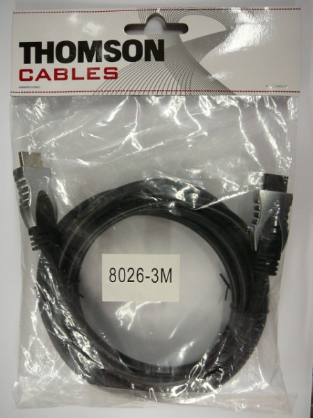 Кабель аудио-видео HDMI Thomson 8026-3m photo 1