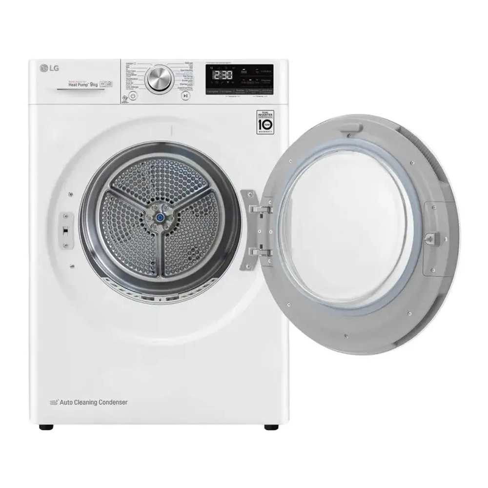 Masina de uscat rufe LG RH80V9AV3N / 8 kg / A+++ / Alb photo 2