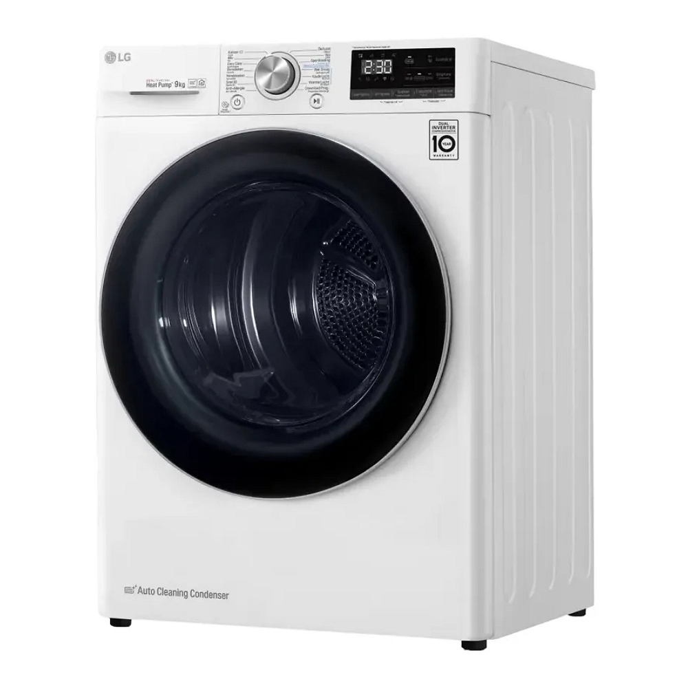 Masina de uscat rufe LG RH80V9AV3N / 8 kg / A+++ / Alb photo 5