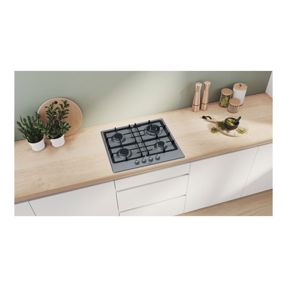 Встраиваемая  газовая панель Bosch PGH6B5O93R photo 8