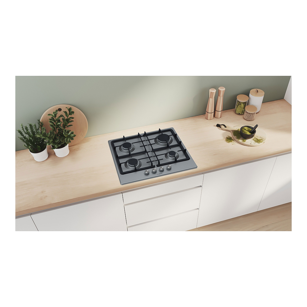 Встраиваемая  газовая панель Bosch PGP6B5O93R photo 7