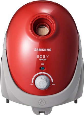 Пылесос с мешком Samsung VCC5251V3R / 1800Вт / Красный photo 1