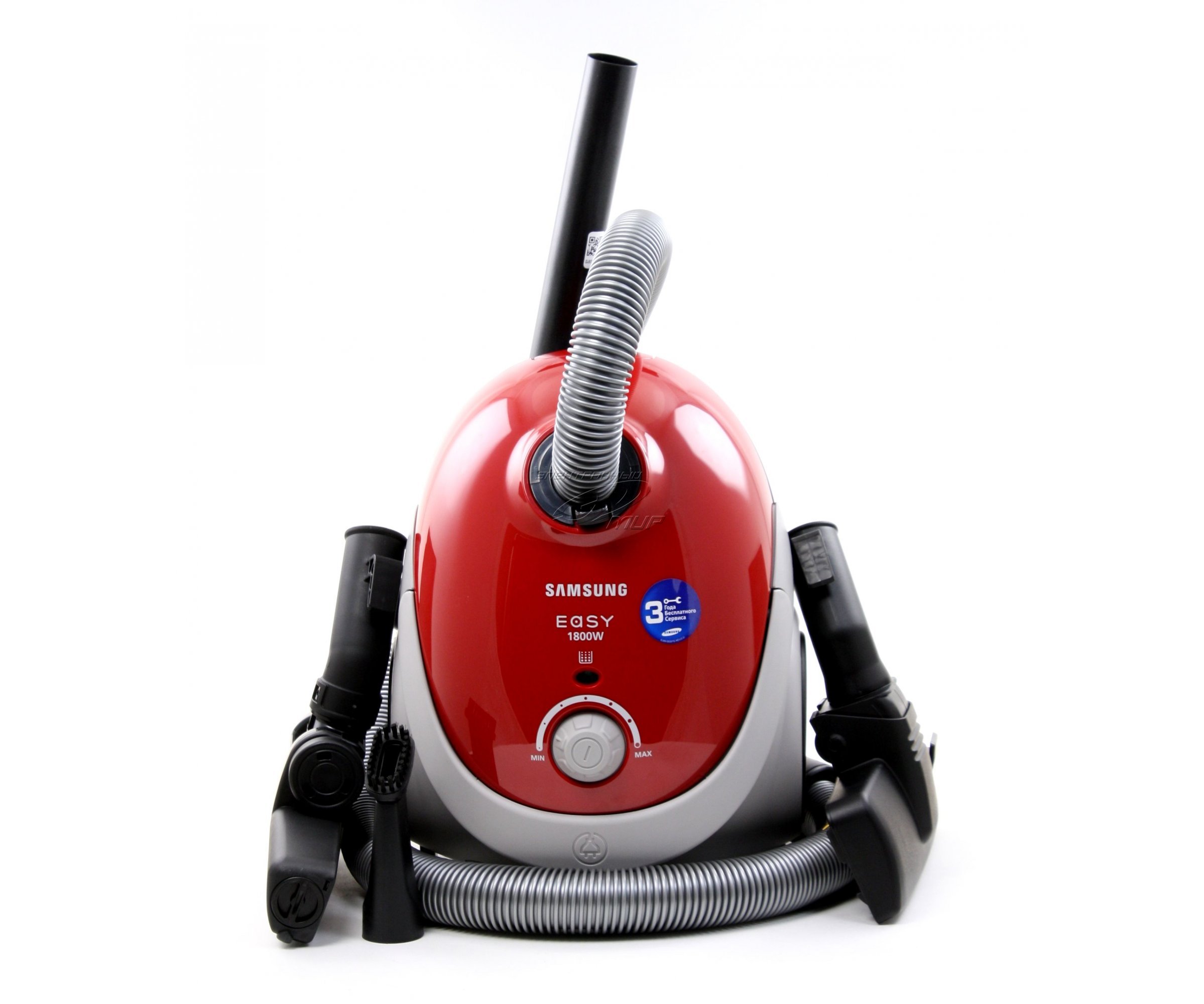 Пылесос с мешком Samsung VCC5251V3R / 1800Вт / Красный photo 2