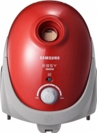 Пылесос с мешком Samsung VCC5251V3R, 1800 Вт, 83 дБ, Красный